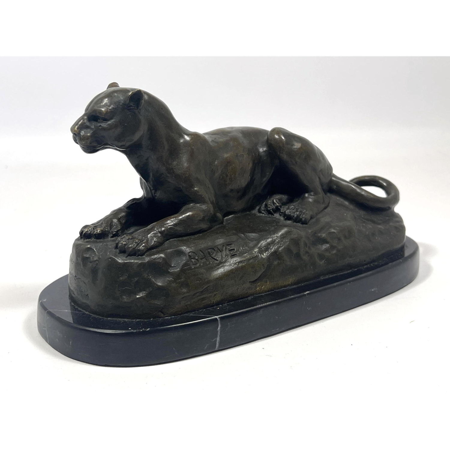 After Antoine Louis Bayre bronze