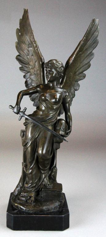 After Antonin Mercie Bronze