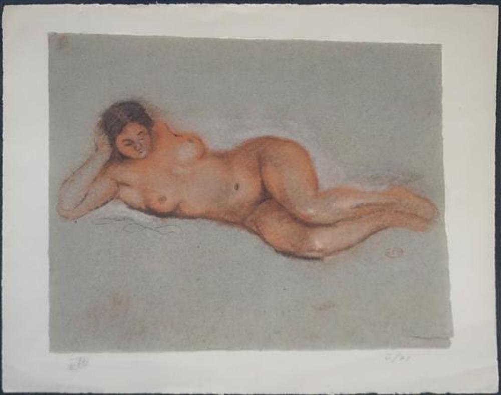 AFTER ARISTIDE MAILLOL, RECLINING