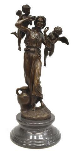 AFTER A.S. GAUDENS WOMAN CHERUBS