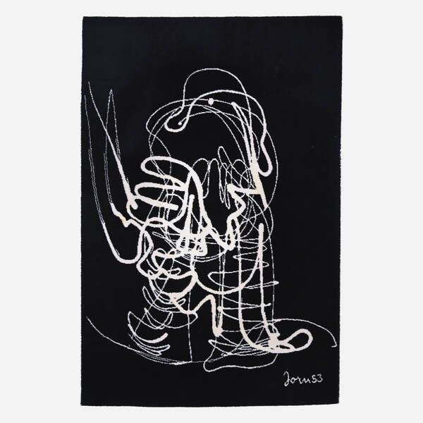 After Asger Jorn. Lumiere carpet.