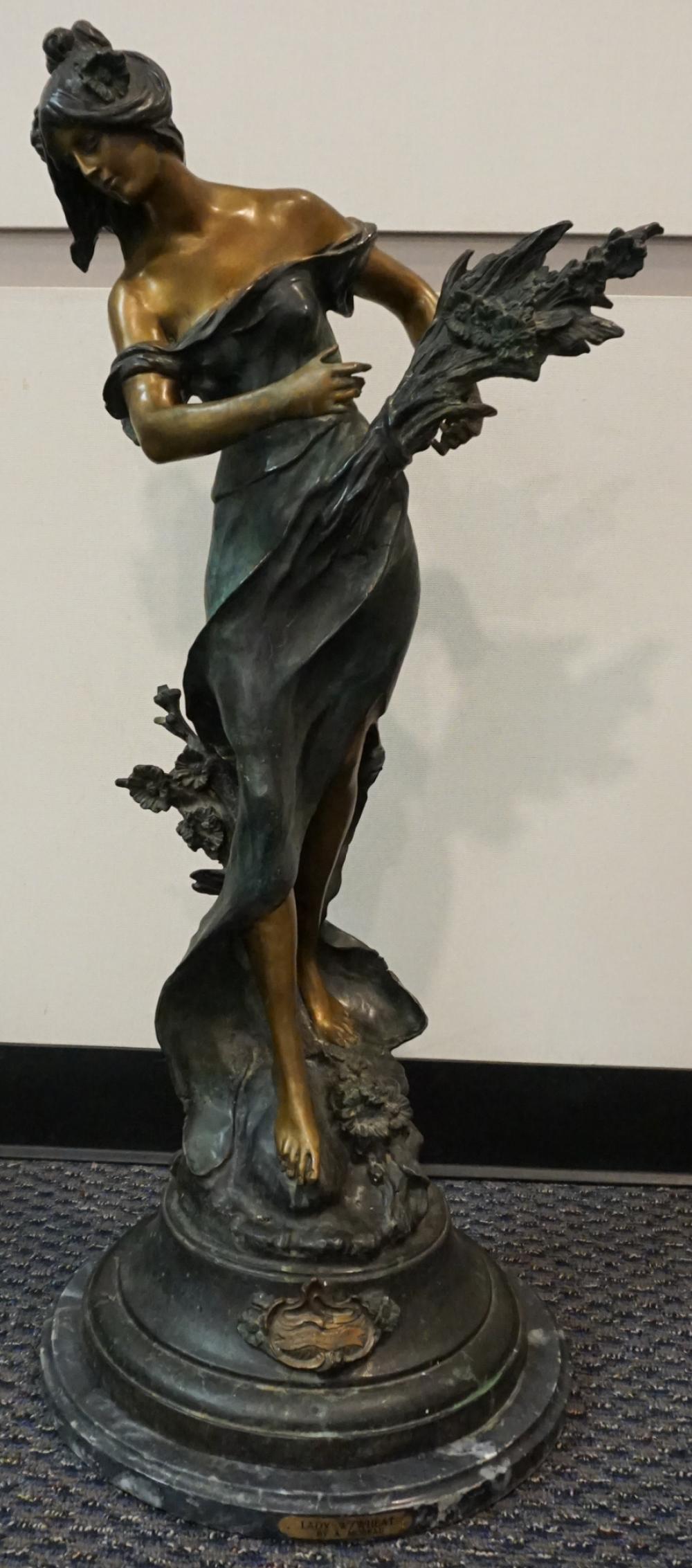 AFTER AUGUST MOREAU, LADY WITH