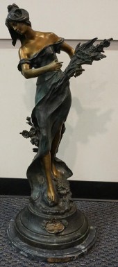 AFTER AUGUST MOREAU, LADY WITH