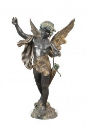 AFTER AUGUSTE MOREAU BRONZE "C