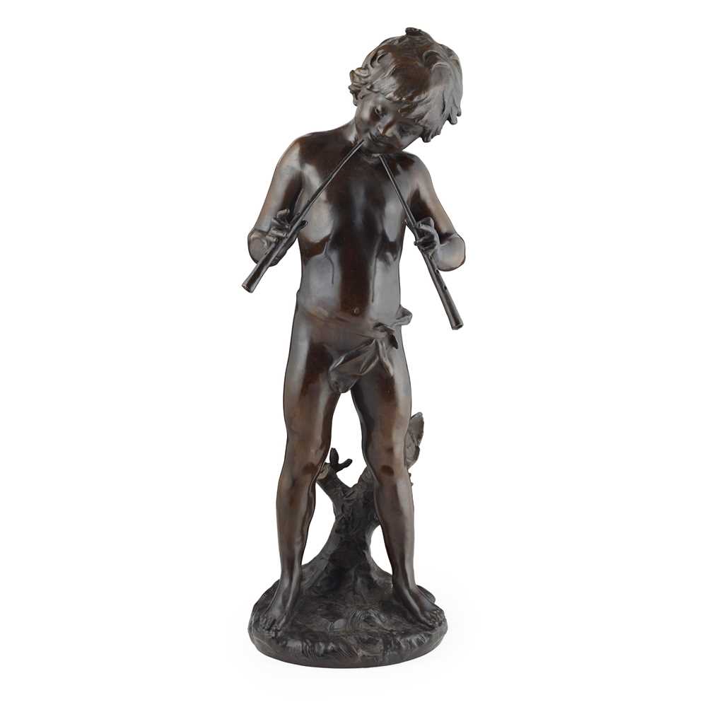 AFTER AUGUSTE MOREAU, BRONZE FIGURE