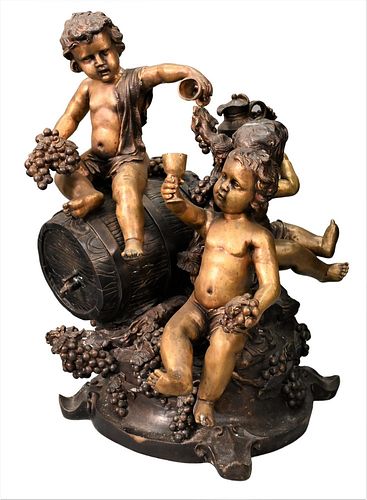 AFTER AUGUSTE MOREAU BRONZE