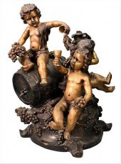 AFTER AUGUSTE MOREAU BRONZE FO