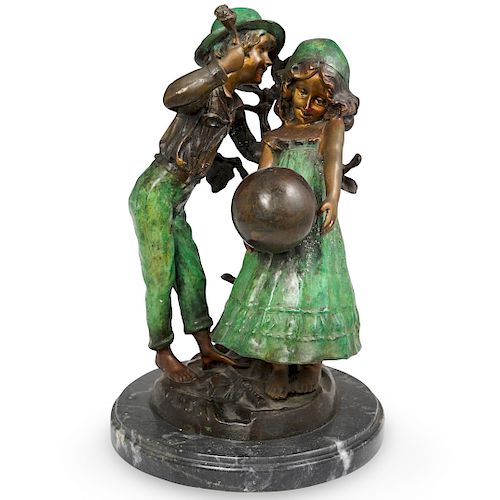 AFTER AUGUSTE MOREAU BRONZE