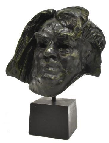 AFTER AUGUSTE RODIN BUST OF