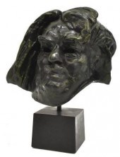 AFTER AUGUSTE RODIN BUST OF HO