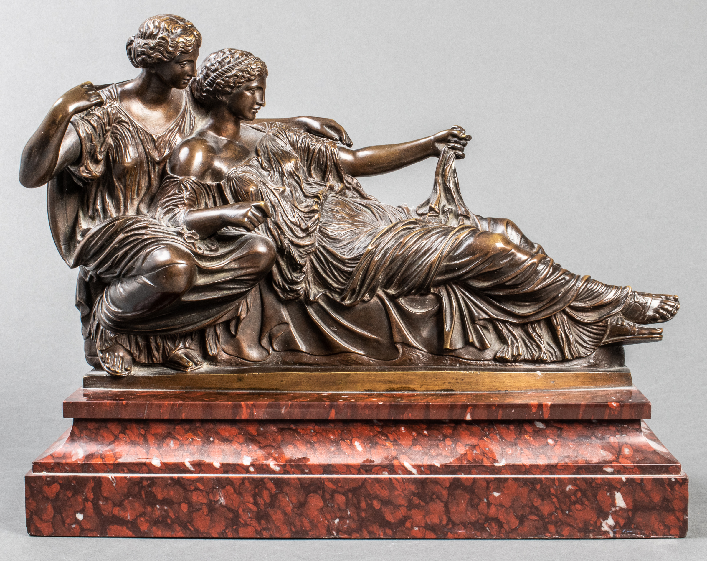 AFTER BARBEDIENNE BRONZE MODEL OF