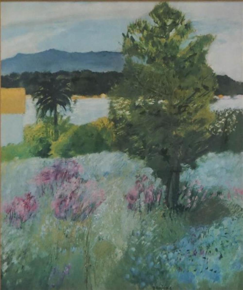 AFTER BARDONE, MEADOW, FRAMED
