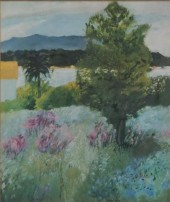 AFTER BARDONE, MEADOW, FRAMED