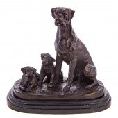 AFTER BARYE. BOXER DOG GROUP,