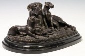 AFTER BARYE PATINATED BRONZE H