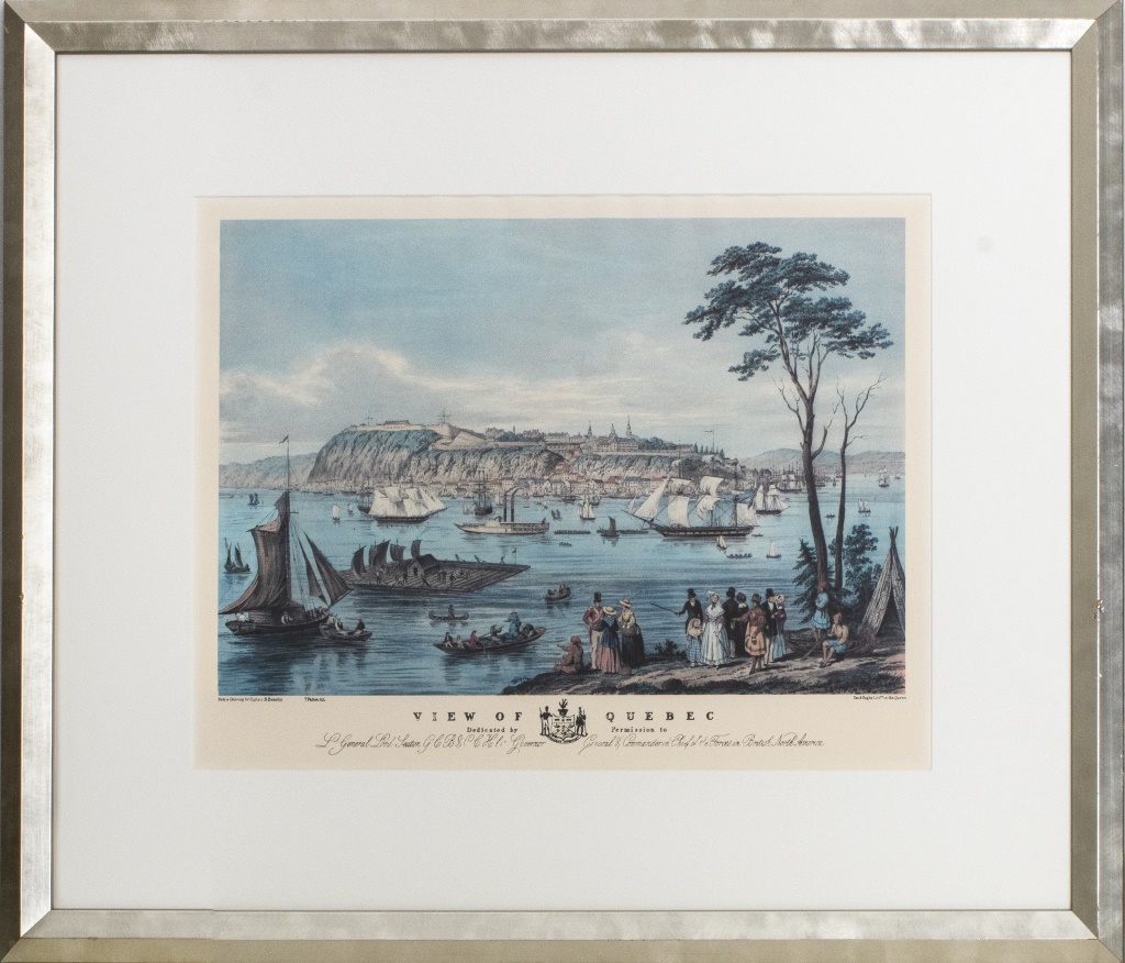 AFTER BEAUFOY "VIEW OF QUEBEC"