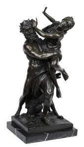 AFTER BERNINI BRONZE, ABDUCTIO