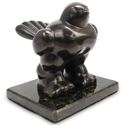 AFTER BOTERO "BIRD OF PEACE" BRONZE