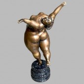 AFTER BOTERO BRONZE SCULPTURE