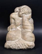 AFTER BOTERO, MARBLE SCULPTURE