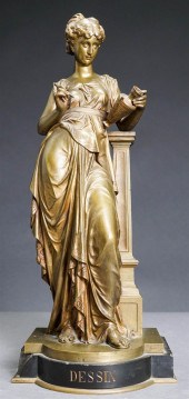 AFTER BOURET, DESSIN, BRONZE S