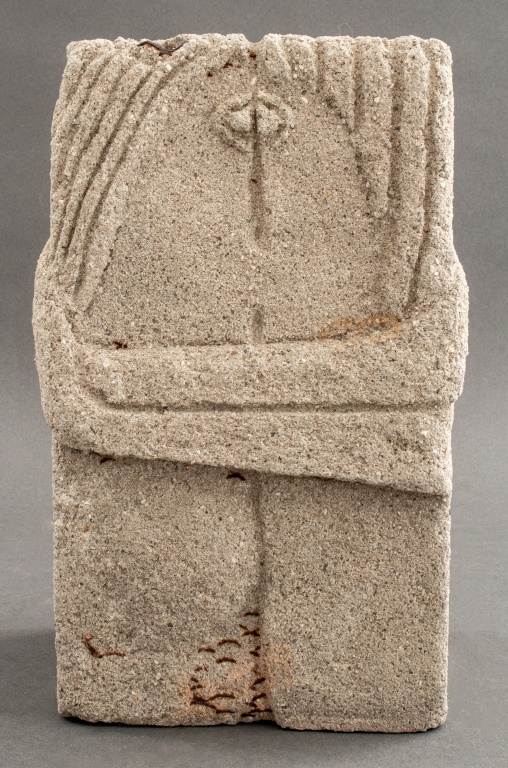 AFTER BRANCUSI "THE KISS" CEMENT