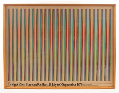 After Bridget Riley/Hayward Gallery