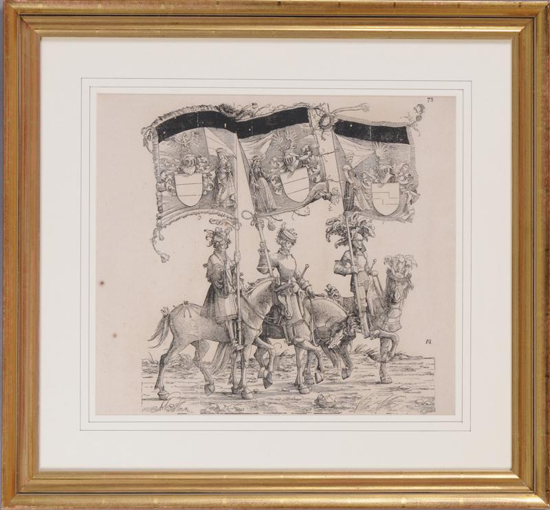 AFTER BURGKMAIR: KNIGHTS WITH