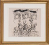 AFTER BURGKMAIR: KNIGHTS WITH