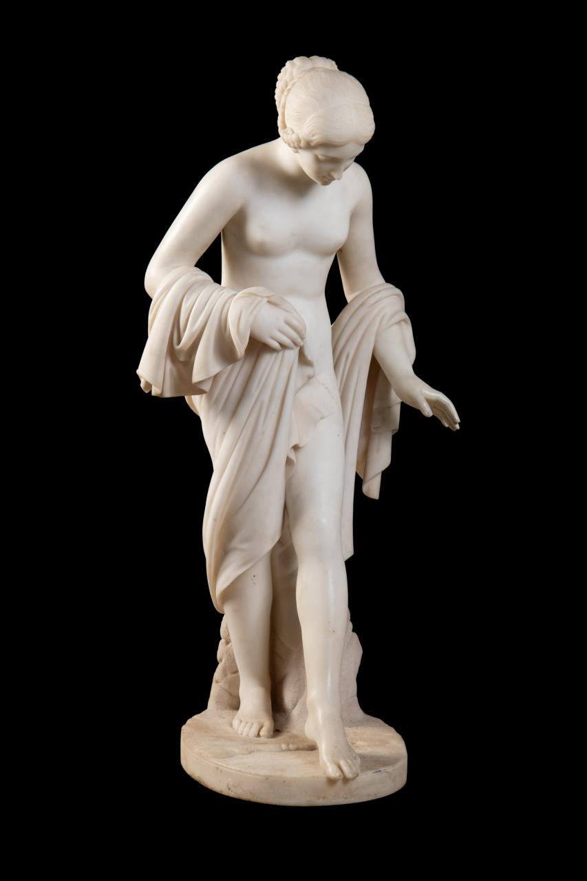 AFTER C. FONTANA "FEMALE BATHER"