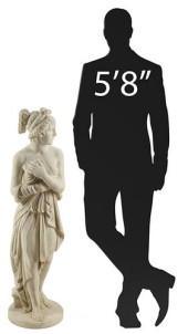 AFTER CANOVA CARVED MARBLE SCU