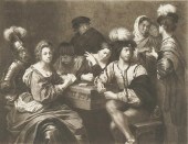 AFTER CARAVAGGIO: CARD PLAYERh
