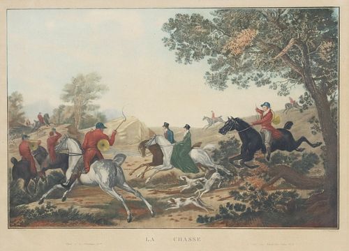 AFTER CARLE VERNET COLOR AQUATINT