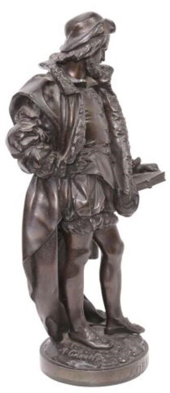 AFTER CARRIER FIGURAL BRONZE