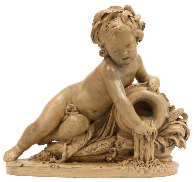 AFTER CARRIER TERRACOTTA PUTTO