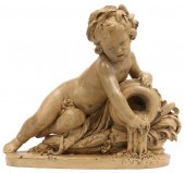 AFTER CARRIER TERRACOTTA PUTTO