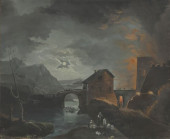 AFTER CESAR VAN LOO PAINTING F