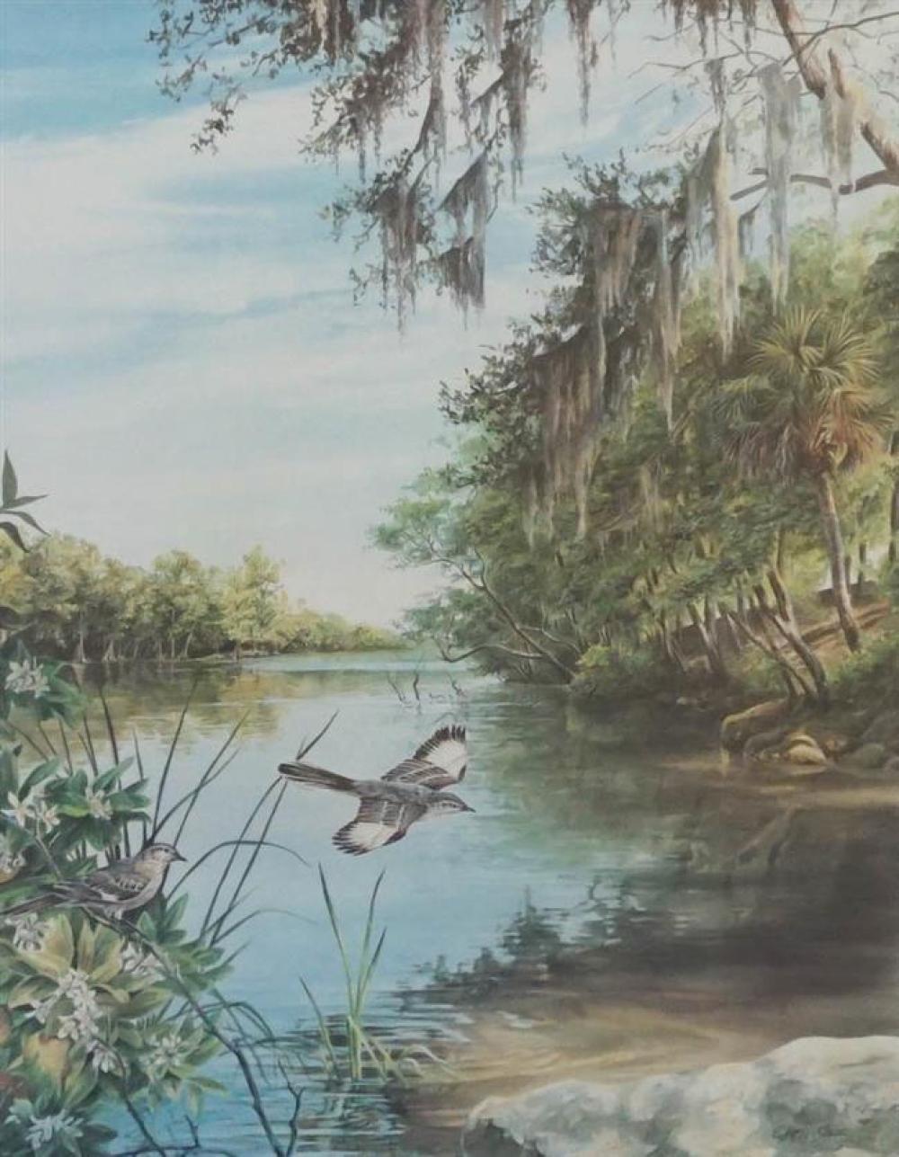 AFTER CHARLES ROSE, SUWANEE, PRINT,