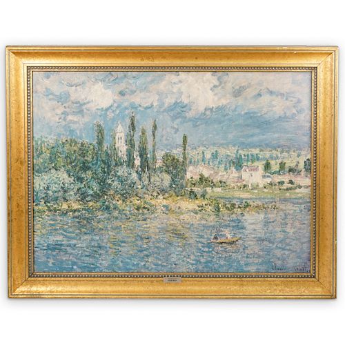 AFTER CLAUDE MONET "THUNDER STORMS"