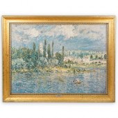 AFTER CLAUDE MONET "THUNDER ST