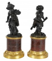 AFTER CLODION: TWO SATYR FIGUR