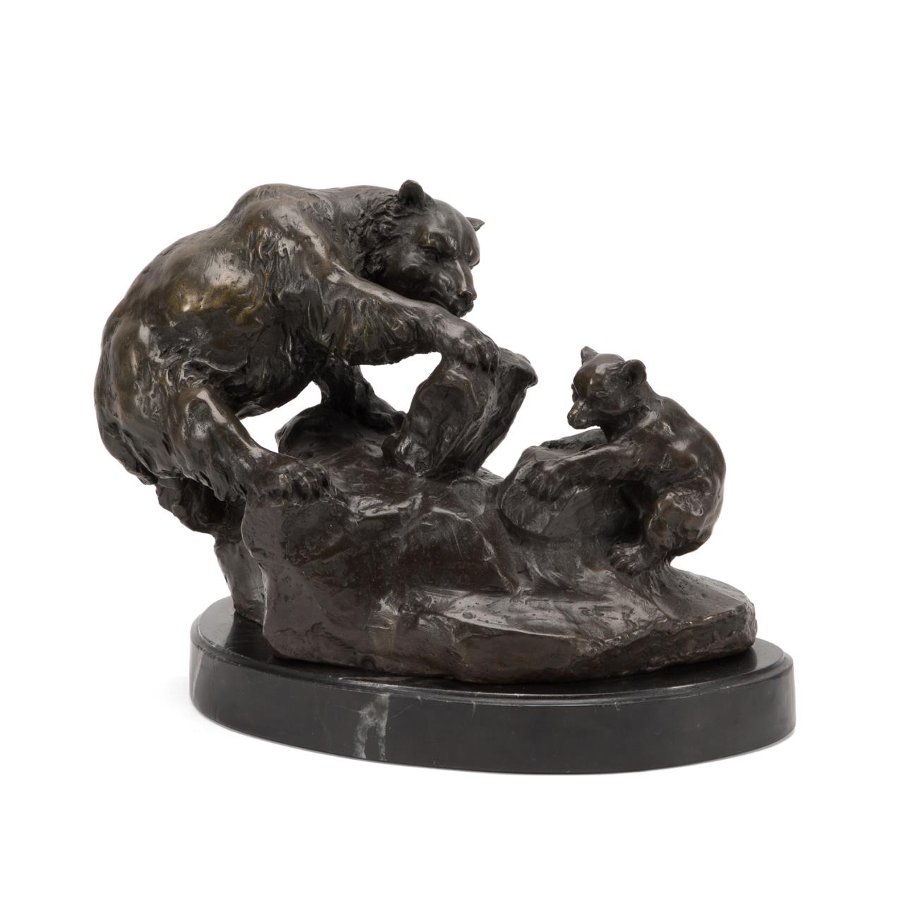 AFTER C.M. RUSSELL "BLACK BEARS",