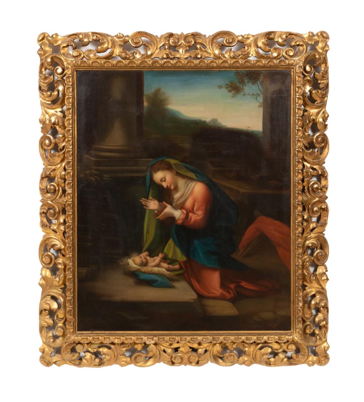 AFTER CORREGGIO, ADORATION OF