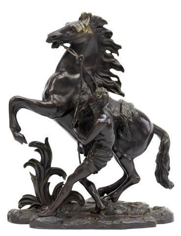 AFTER COUSTOU MARLY HORSE BRONZE