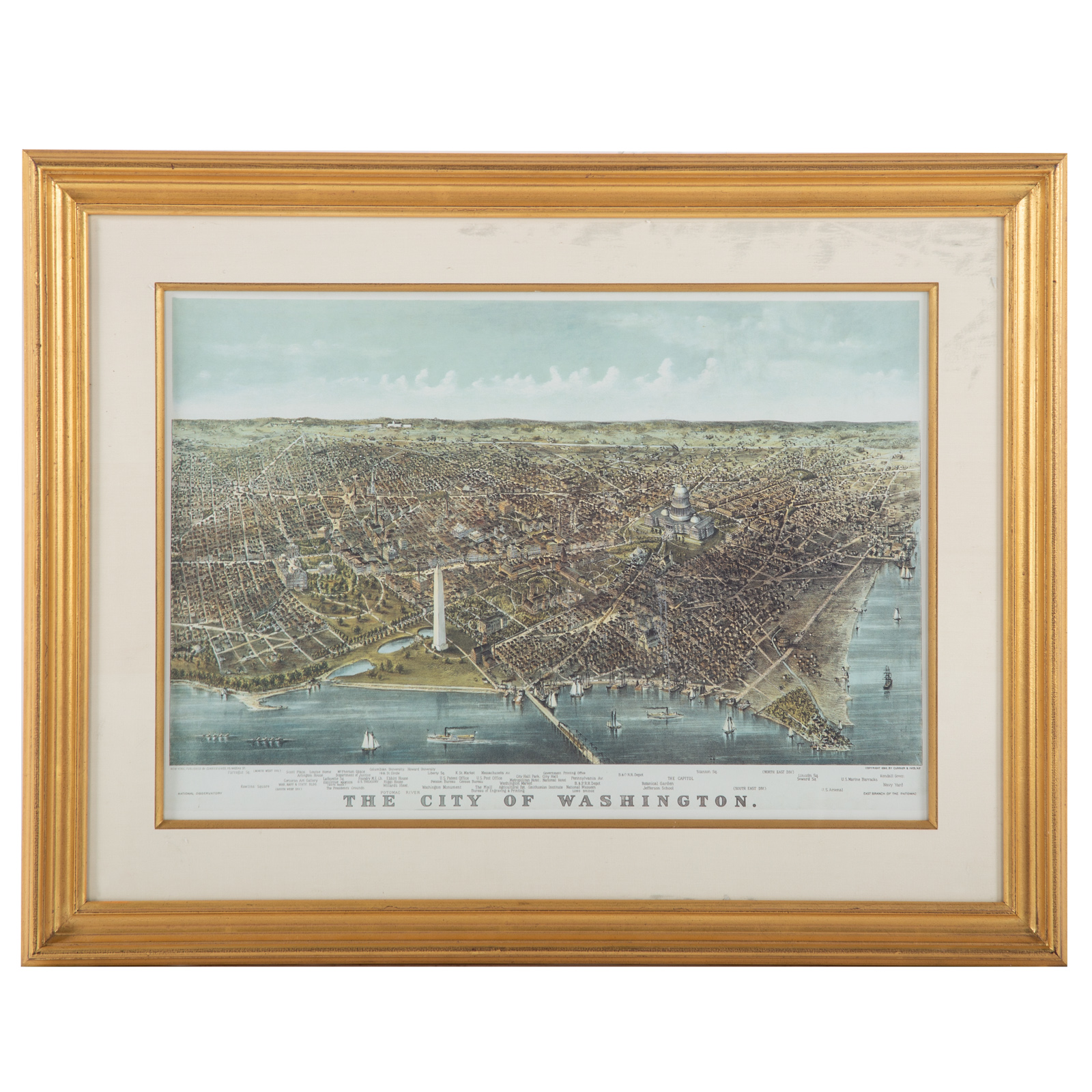 AFTER CURRIER & IVES. "THE CITY