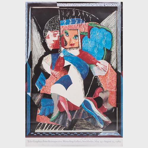 AFTER DAVID HOCKNEY (B. 1937):