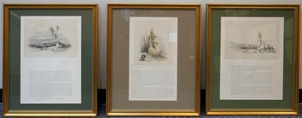 AFTER DAVID ROBERTS, THREE TINT AND