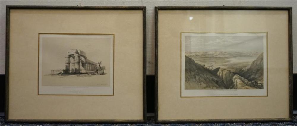 AFTER DAVID ROBERTS, VIEW AT LUXOR,