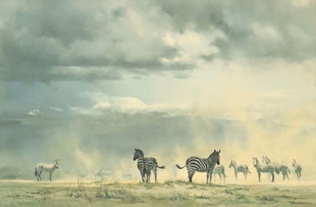 AFTER DAVID SHEPHERD PRINT 'STORM