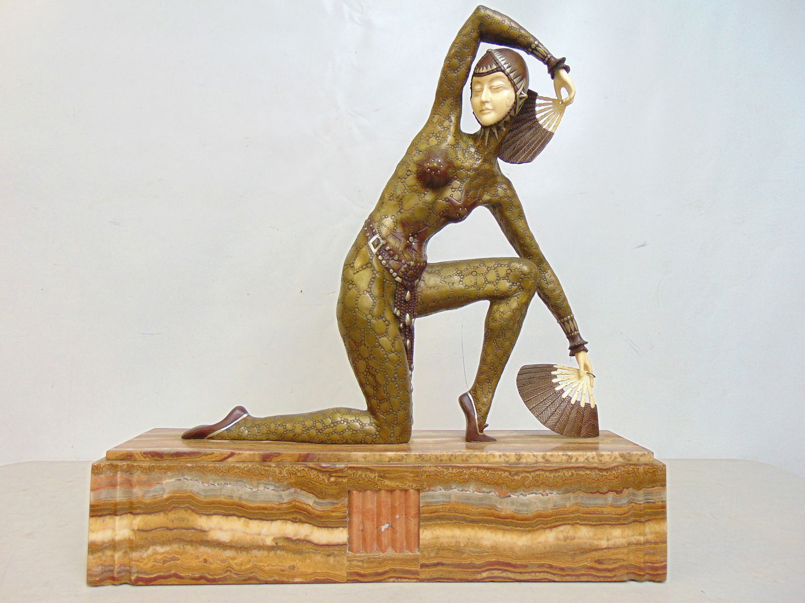 AFTER DEMETRE CHIPARUS ART DECO
